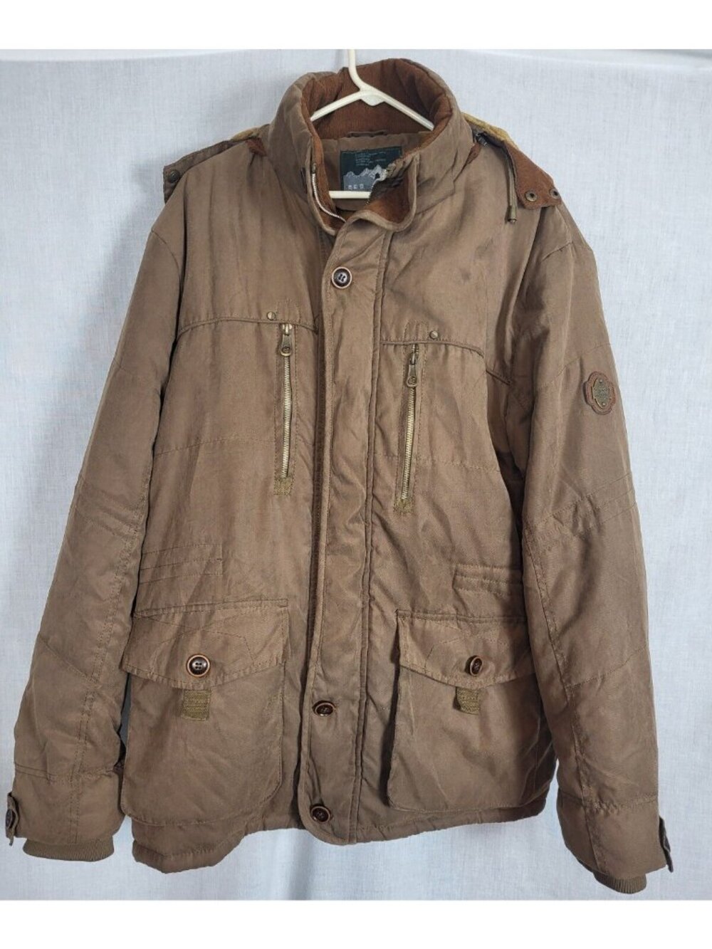 Classic Womens L Lined Coat Jacket Outdoor Fashion Winter Heavy Coat Unisex Warm